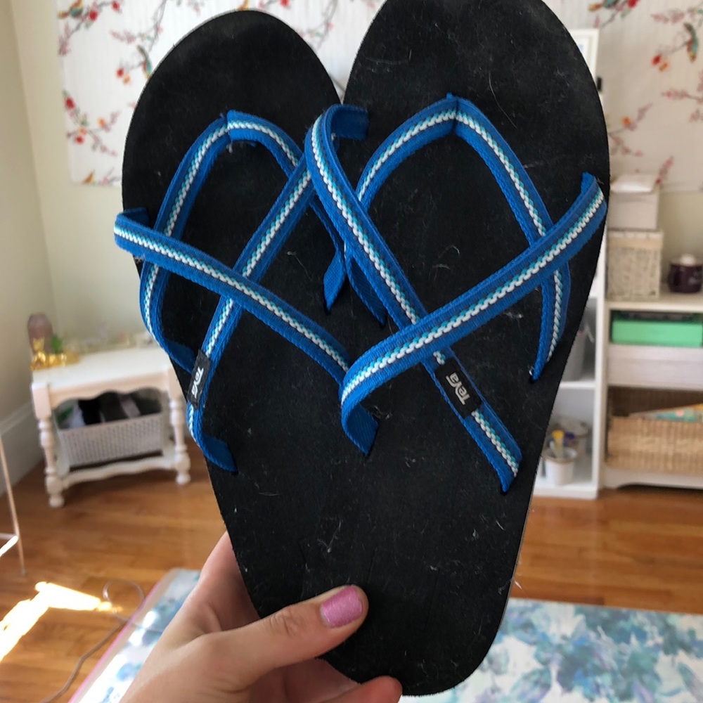 TEVA brand sandals/flip flops
